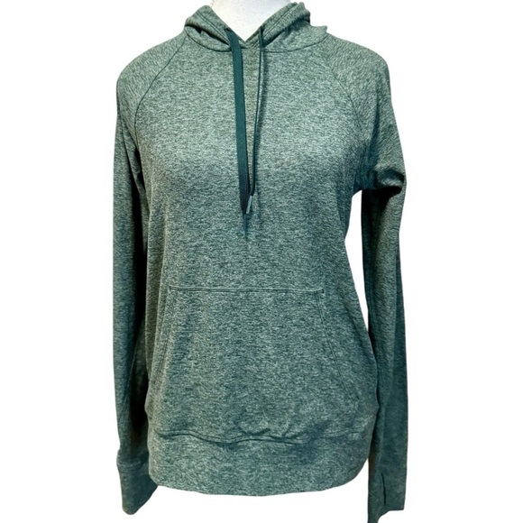 Outdoor Voices | Green Cloud Knit Hoodie (M) - Picture 1 of 7